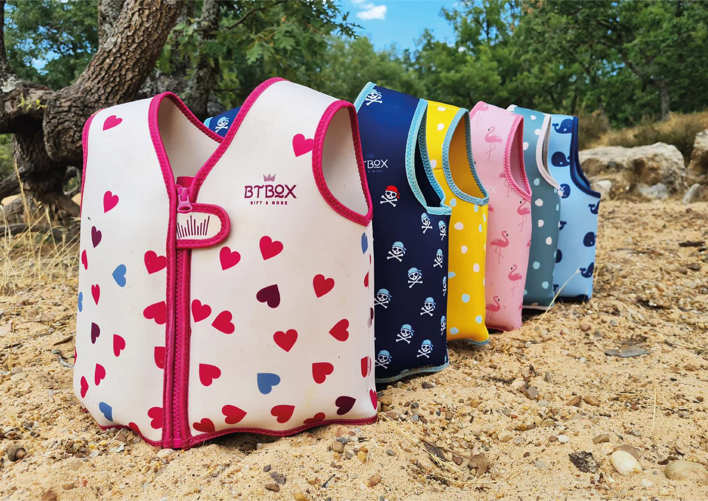 CHALECO BTBOX BALLENAS