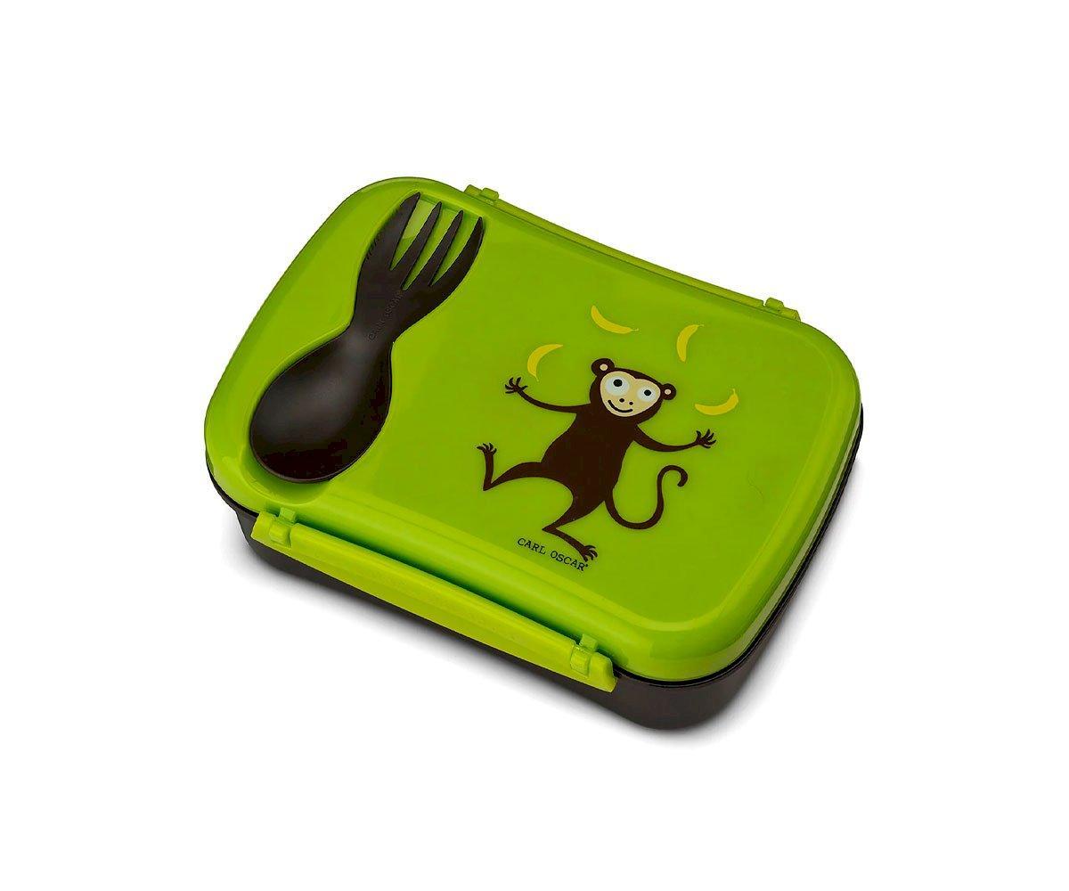 Caja de Almuerzo N'ice Box Kids Mono Lime - Carl Oscar