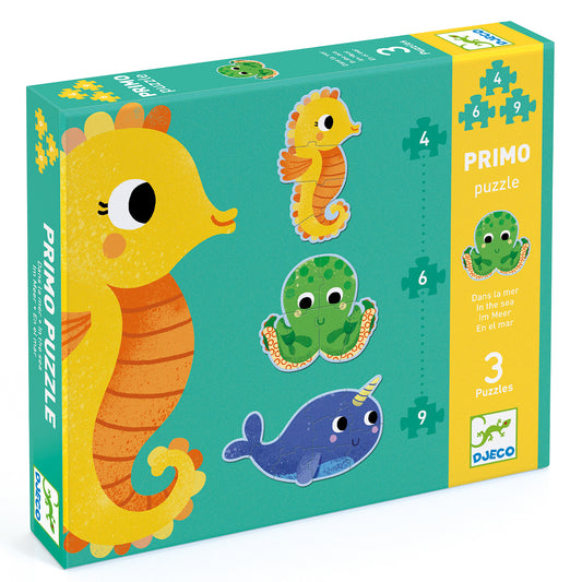 Puzzle evolutivo En el mar - Djeco