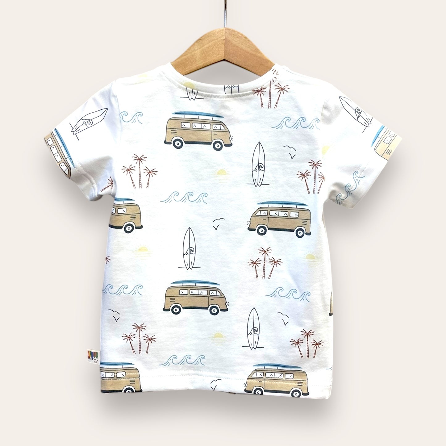 Camiseta camper-surf - Kurmi Kids