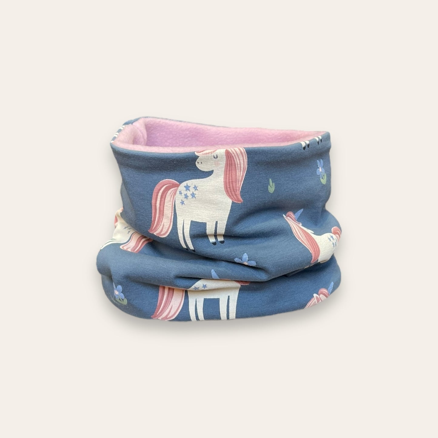 Cuello polar infantil Unicornios