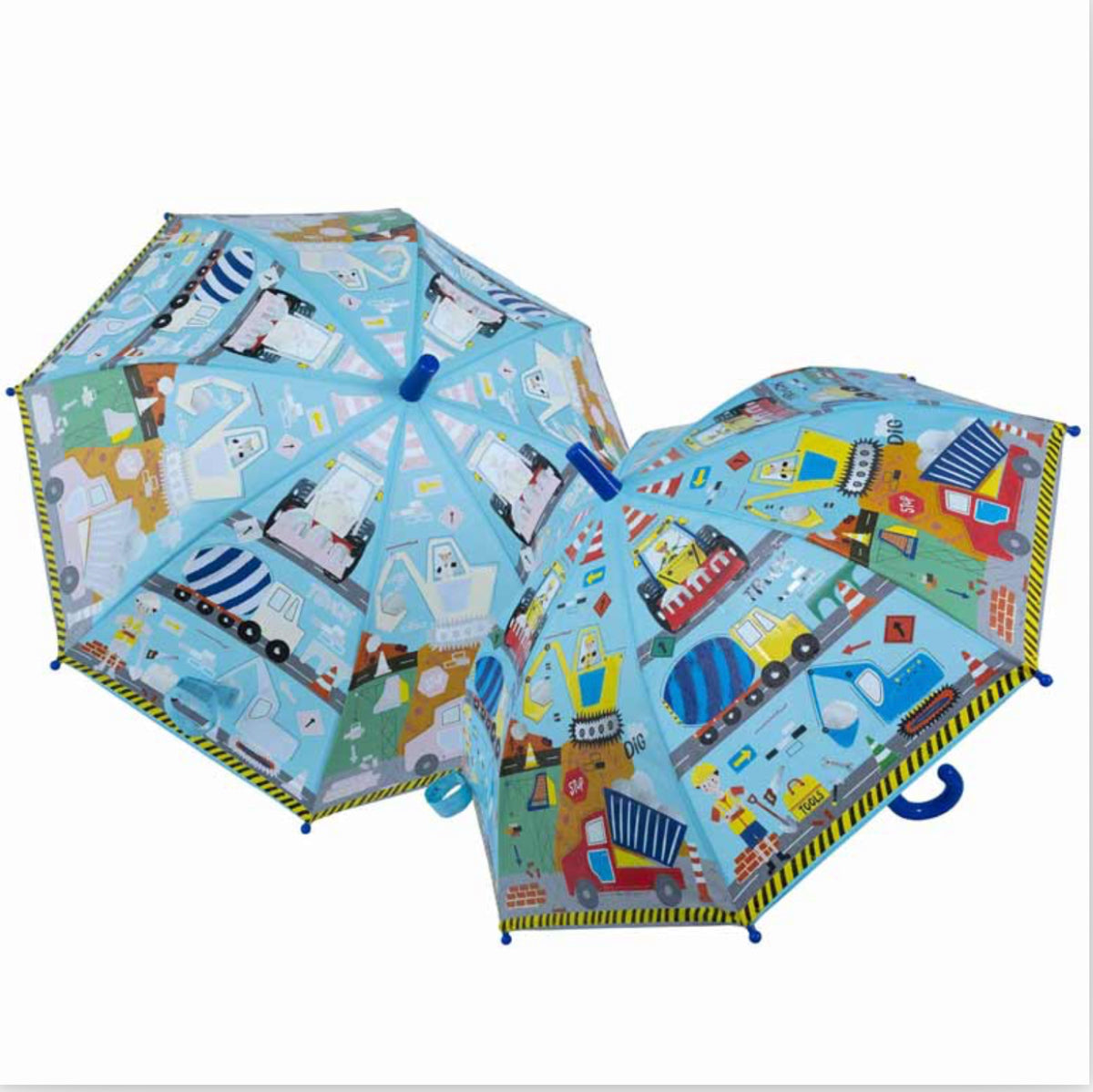 Paraguas cambia de color, Construcción - Floss & Rock
