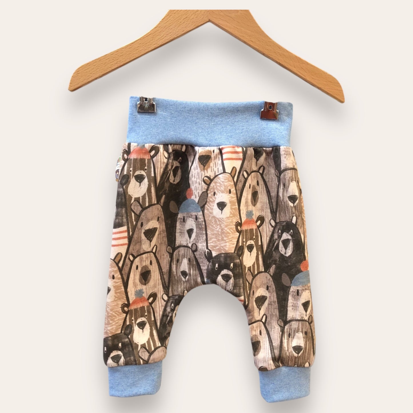 Sudadera y pantalón Osos con azul