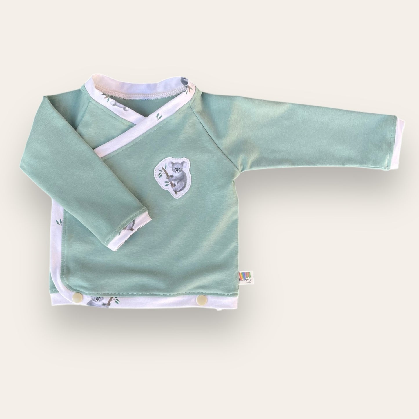 Conjunto recién nacido, kimono y pantalón Koalas