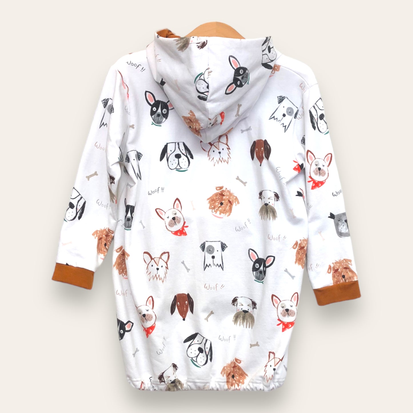 Sudadera Long Perritos