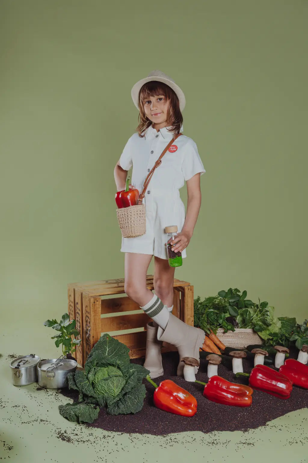 Botella sensorial, Learn Bottle Veggies - PETIT BOUM