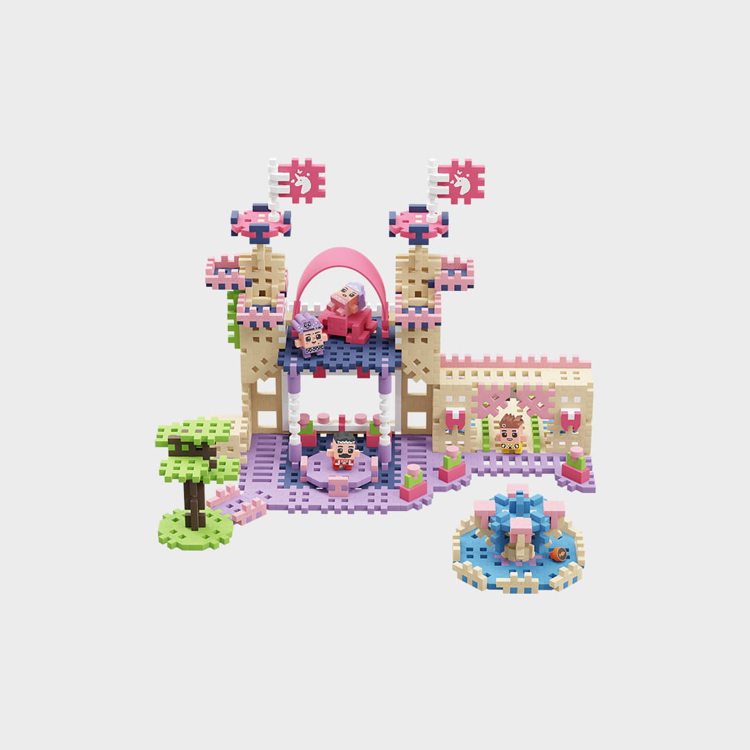 Mini Waffle Princess 280 piezas - Marioinex