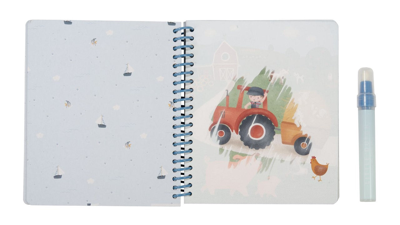 Libro mágico de colorear Jim & Friends - Little Dutch