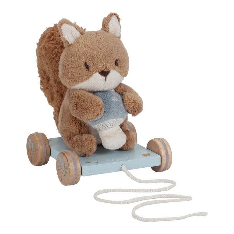 Arrastre Ardilla peluche Forest Friends - Little Dutch