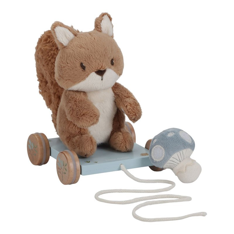 Arrastre Ardilla peluche Forest Friends - Little Dutch