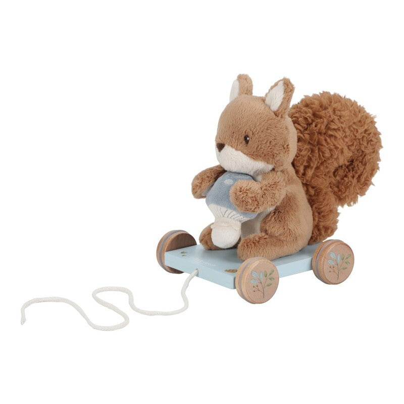 Arrastre Ardilla peluche Forest Friends - Little Dutch