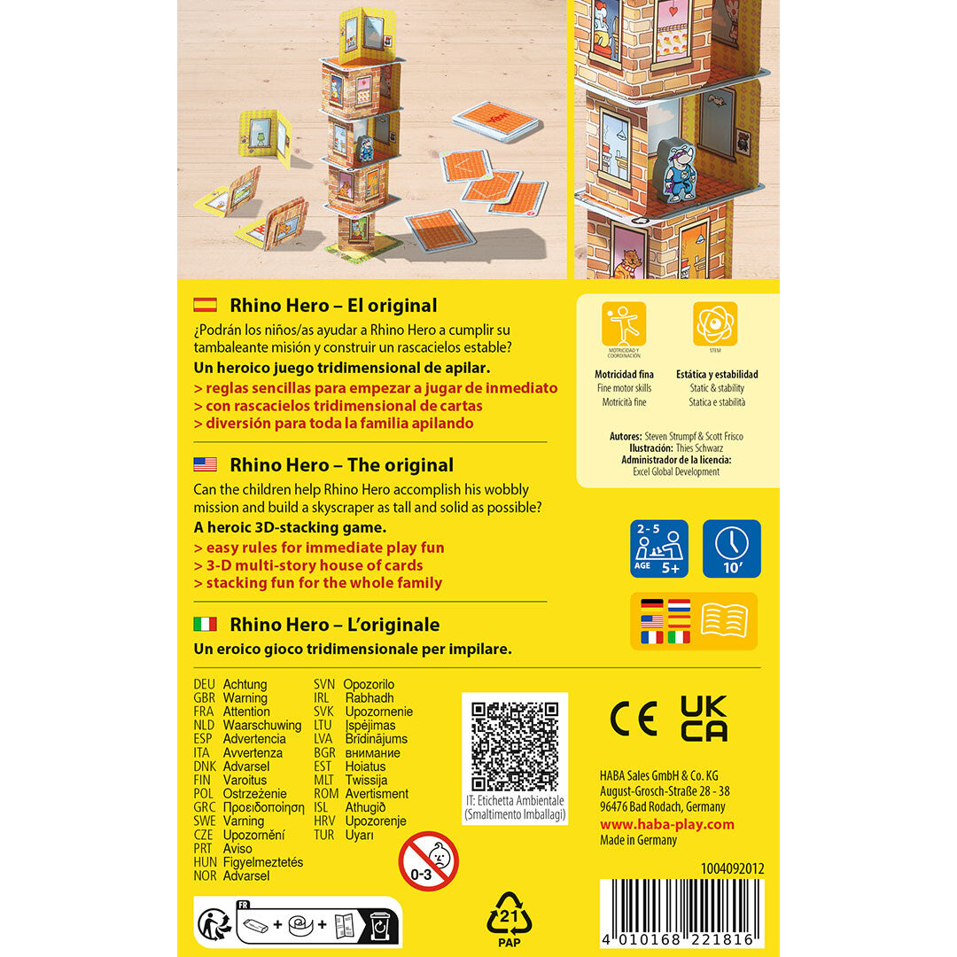 Rhino Hero - Haba