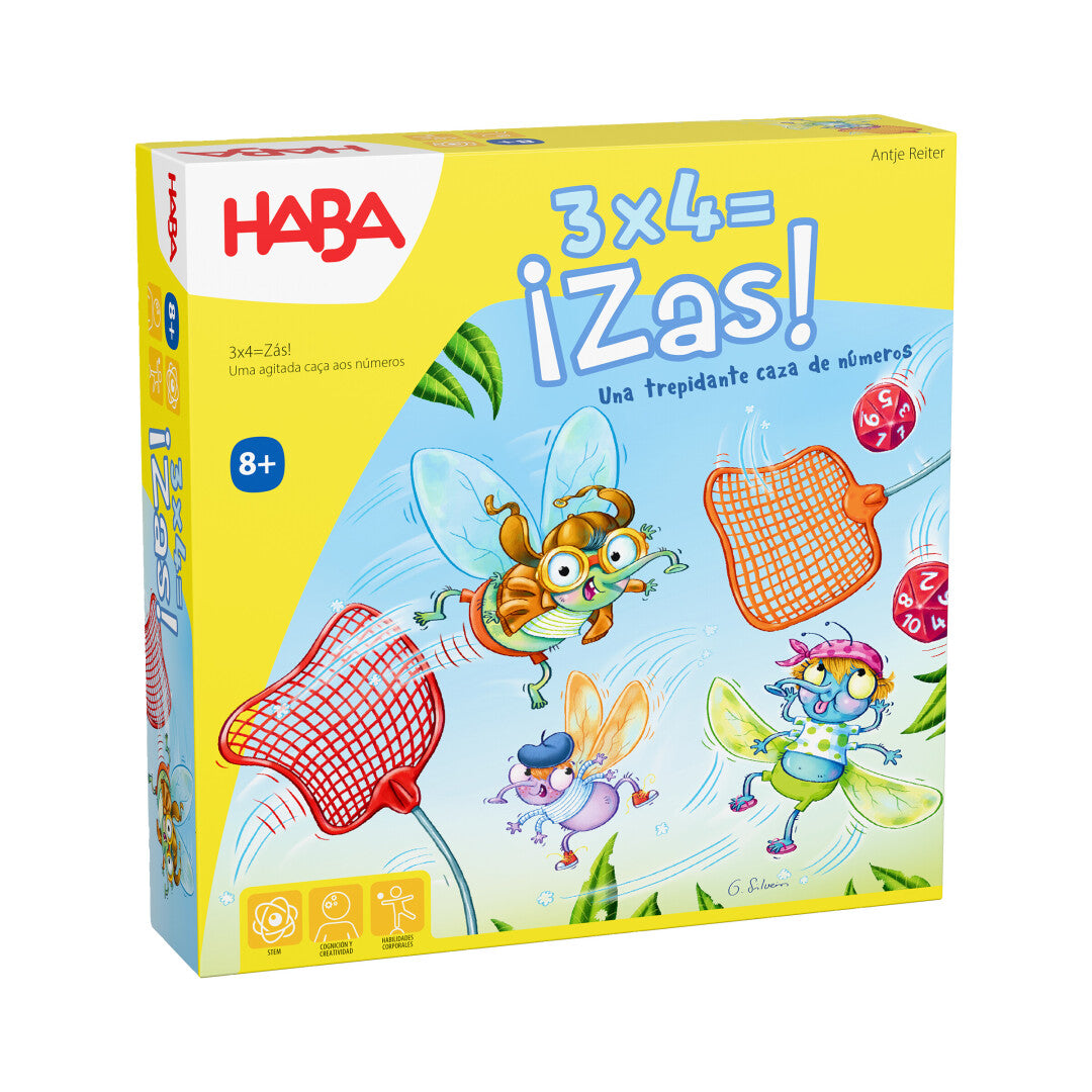 3 x 4 = ¡Zas! - Haba