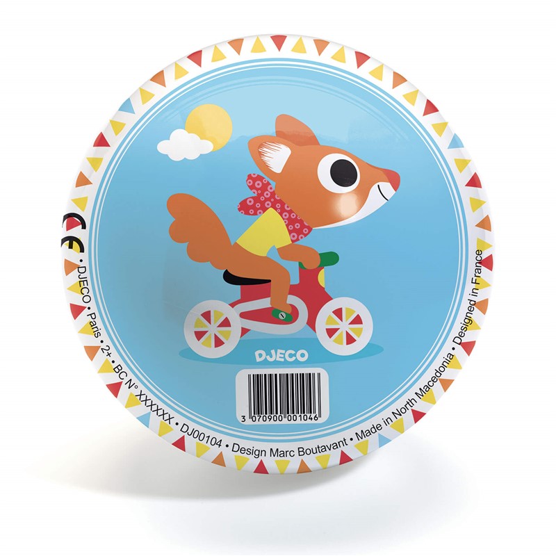 Pelota Cute Race 12 cm diámetro - Djeco