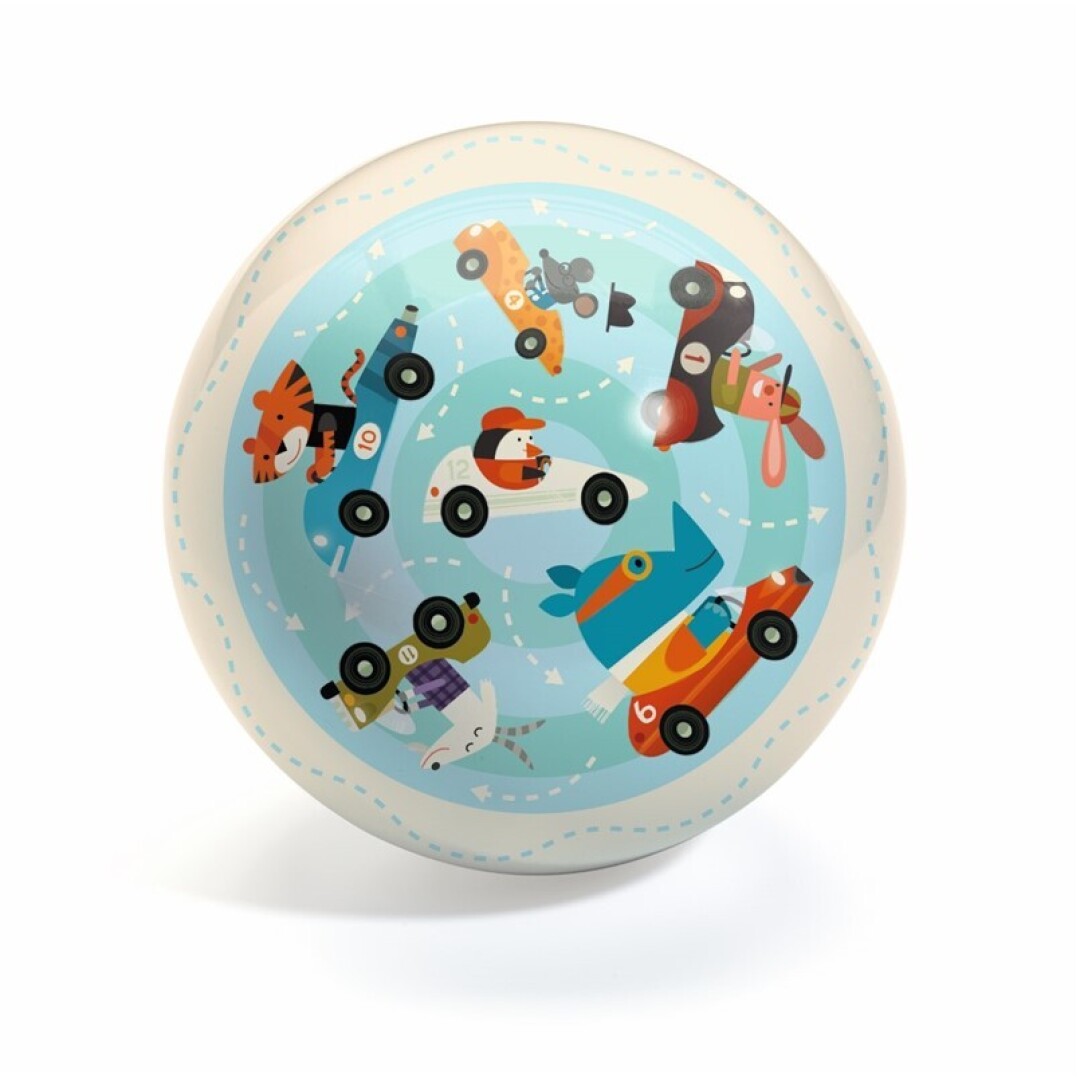 Pelota Traffic 22 cm diámetro - Djeco