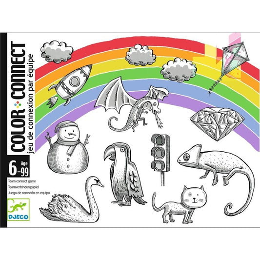 Juego de cartas, Color Connect - Djeco