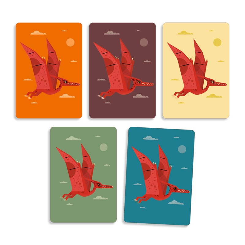 Juego de cartas, Dino Draft - Djeco