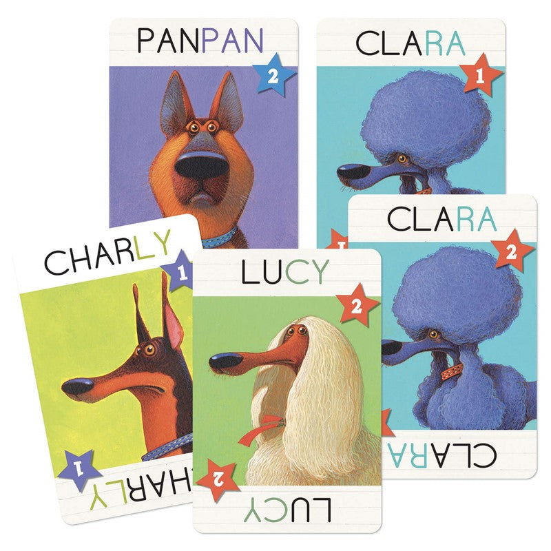 Juego de cartas, Top Dogs - Djeco