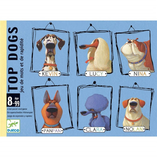 Juego de cartas, Top Dogs - Djeco