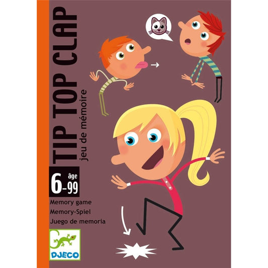 Juego de cartas, Tip Top Clap - Djeco