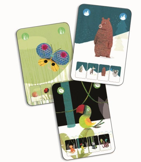 Juego de cartas, Mini Nature - Djeco