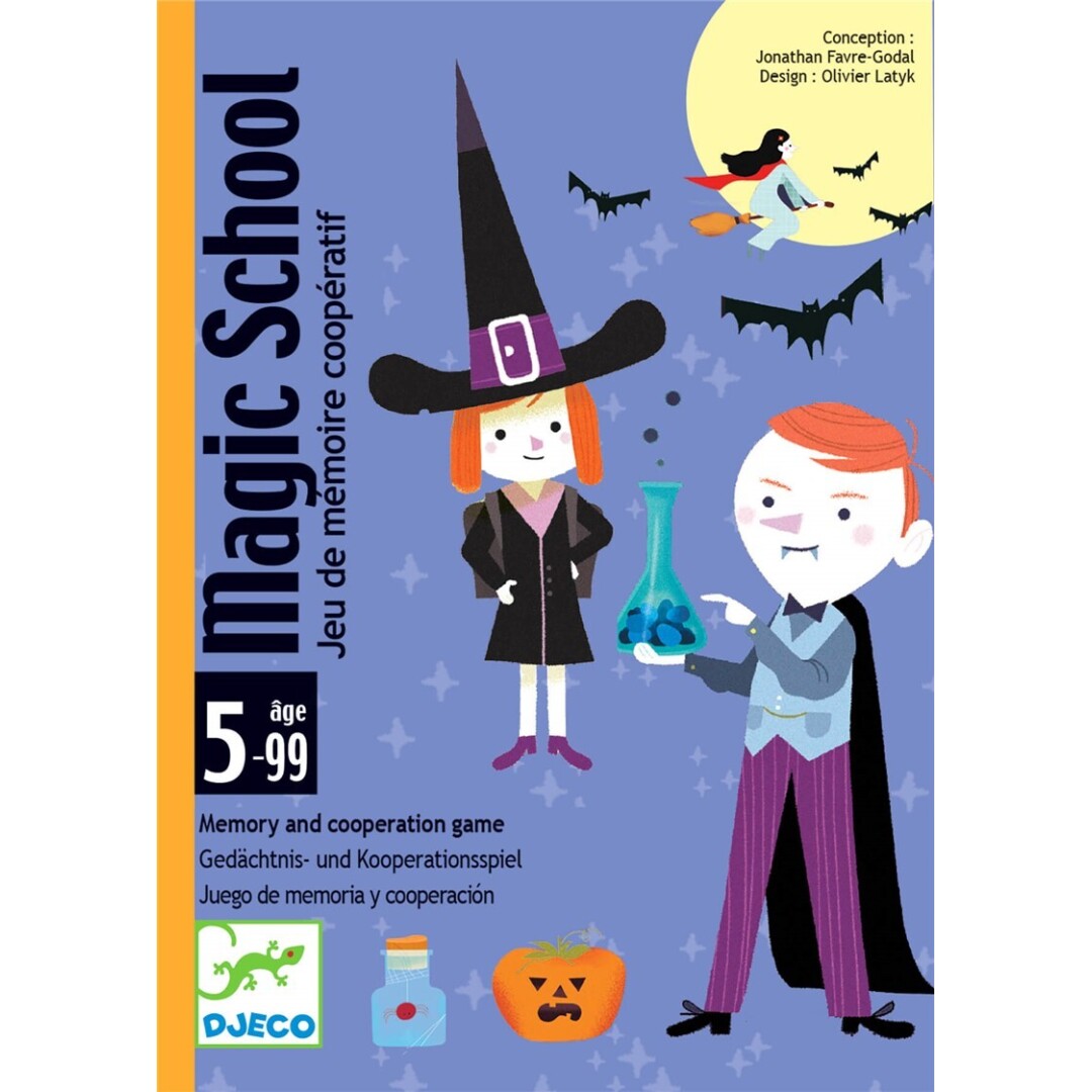 Juego de cartas, Magic School - Djeco