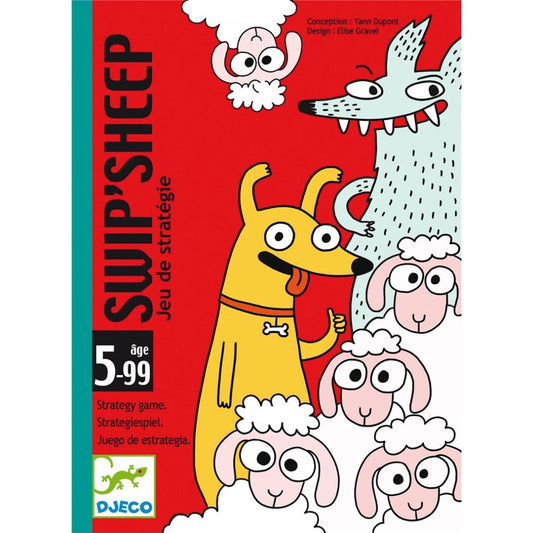 Juego de cartas, Swip´Sheep - Djeco