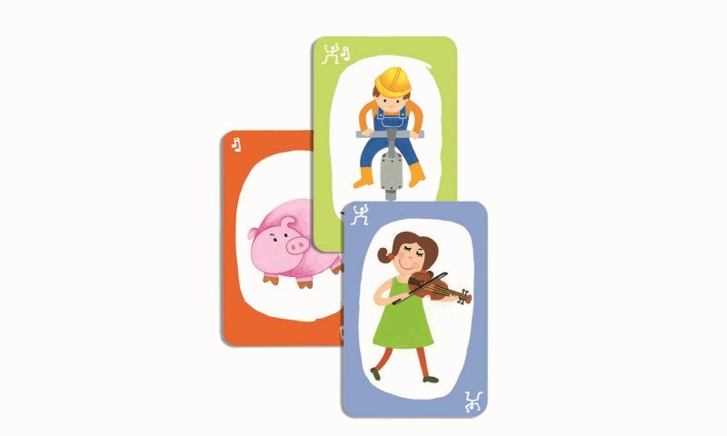 Juego de cartas, Pouet! Pouet! - Djeco