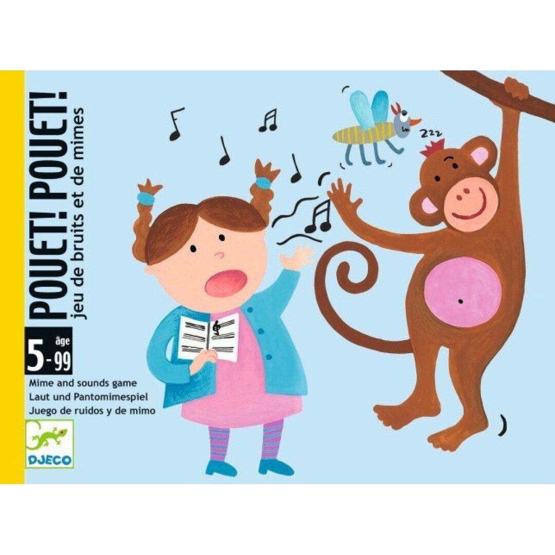 Juego de cartas, Pouet! Pouet! - Djeco