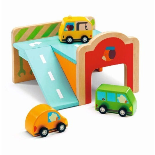 Primera edad, Minigarage, El pequeño Parking - Djeco