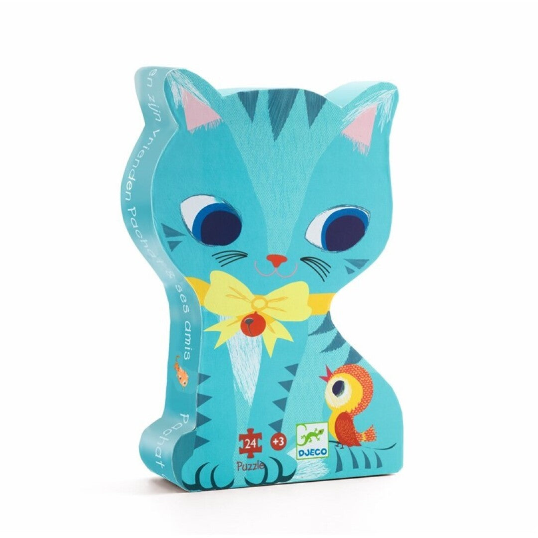 Puzzle silueta Pachat y sus amigos - Djeco