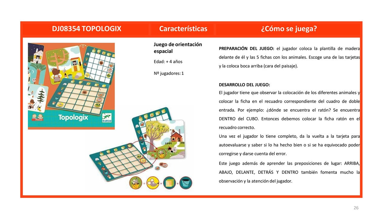 Eduludo Topologix, educativo - Djeco