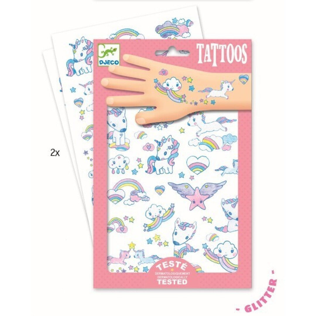 Tatuajes Unicornios - Djeco