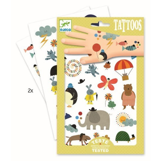 Tatuajes Cositas bonitas - Djeco