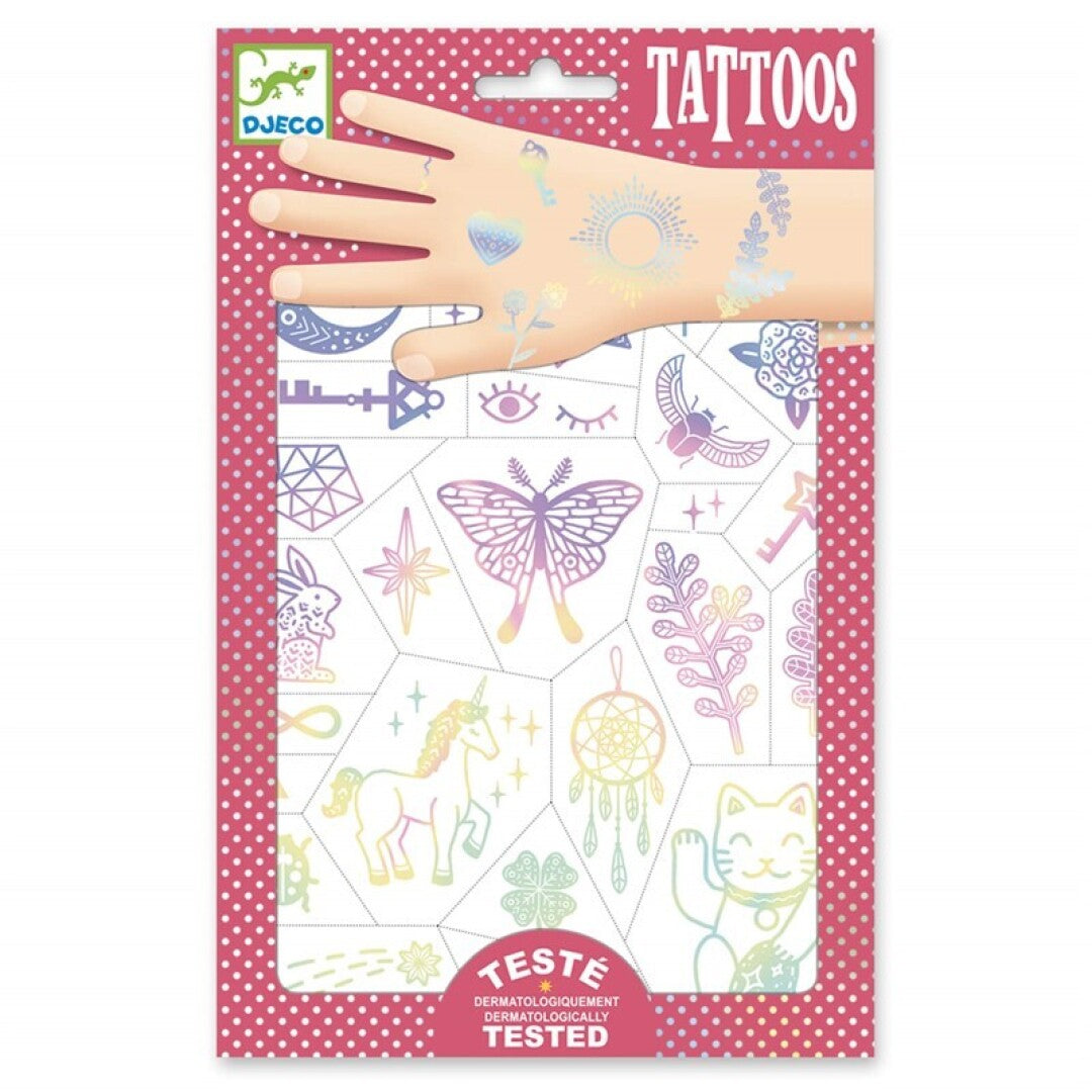 Tatuajes Amuletos de la suerte - Djeco