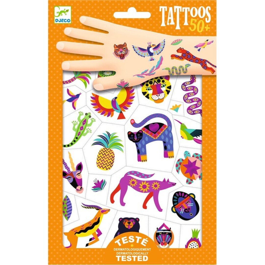 Tatuajes Belleza salvaje - Djeco
