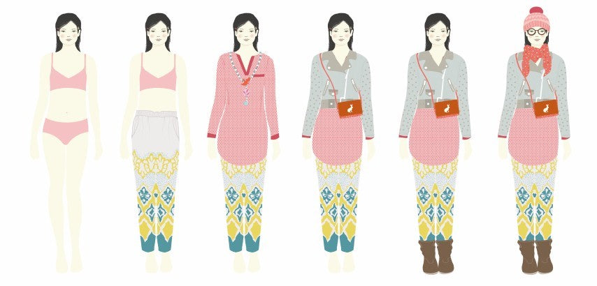 Papel creativo, El gran ropero - Djeco