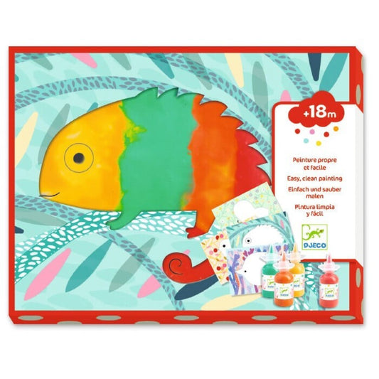 Pintura limpia, Un pequeño pintarrajeo  - Djeco