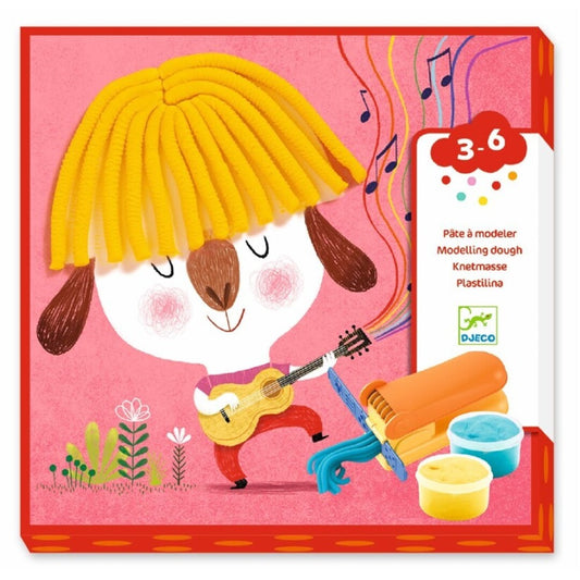 Plastilina, Moldear rizos y cabello liso - Djeco