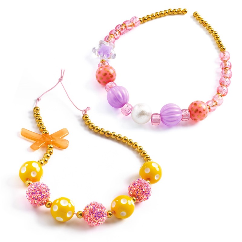 Pulseras de Perlas doradas - Djeco
