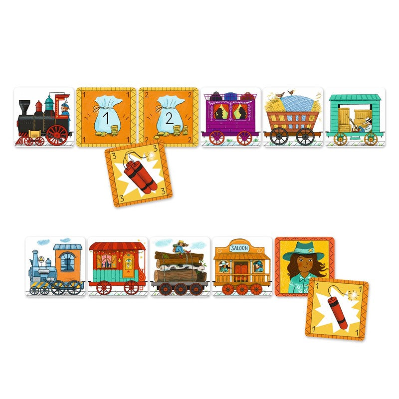 Juego de cartas, Golden Train - Djeco