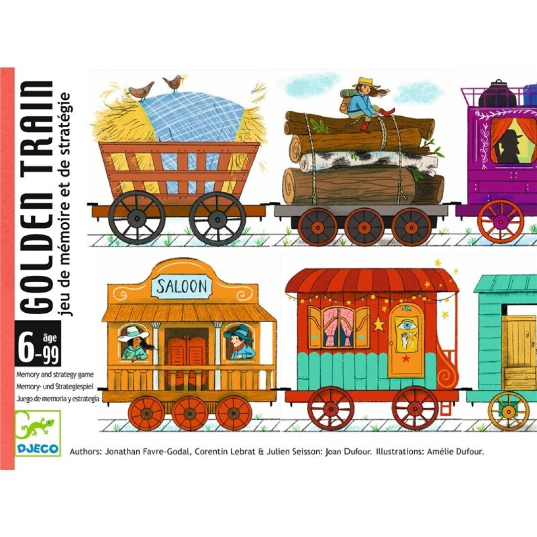 Juego de cartas, Golden Train - Djeco