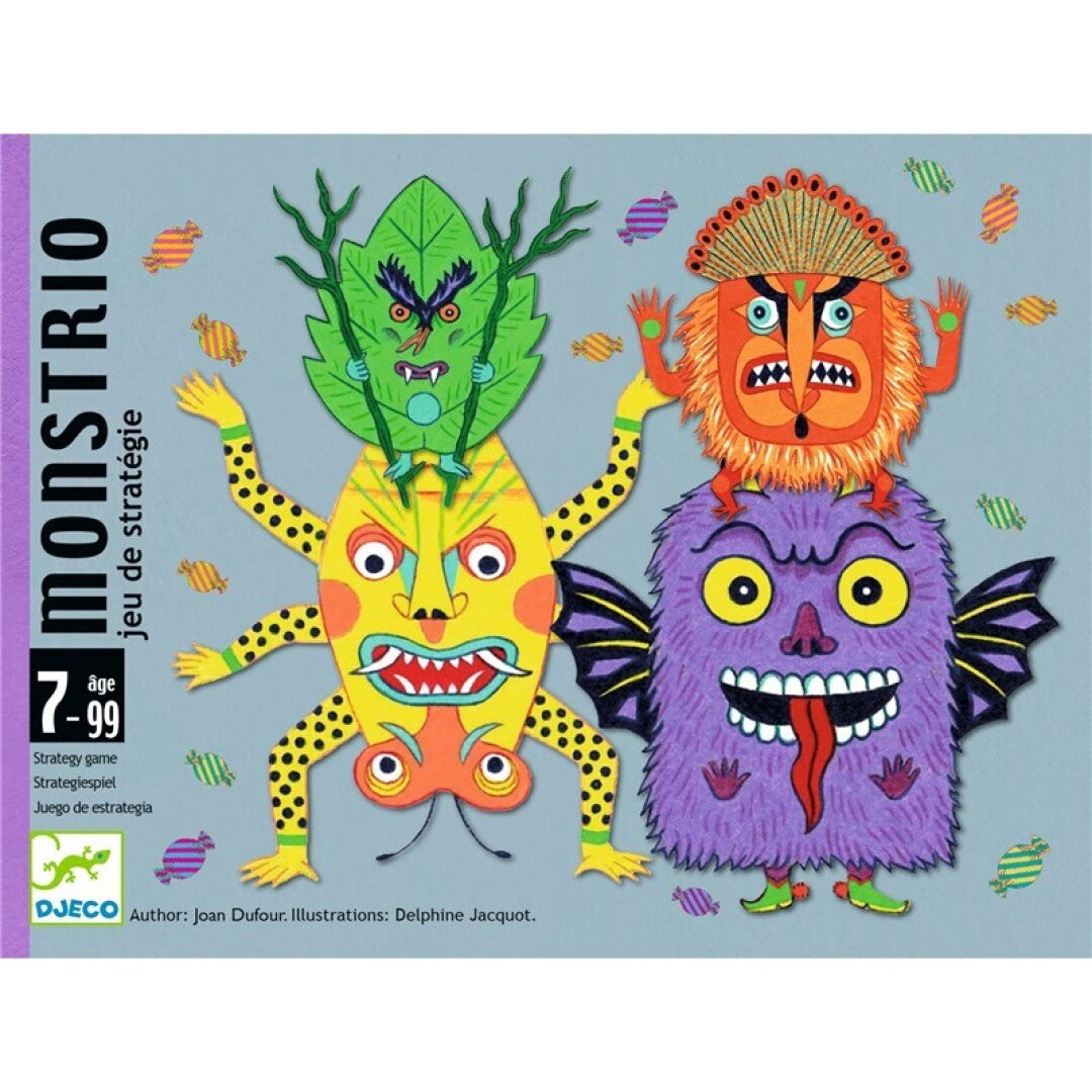 Juego de cartas, Monstrio - Djeco
