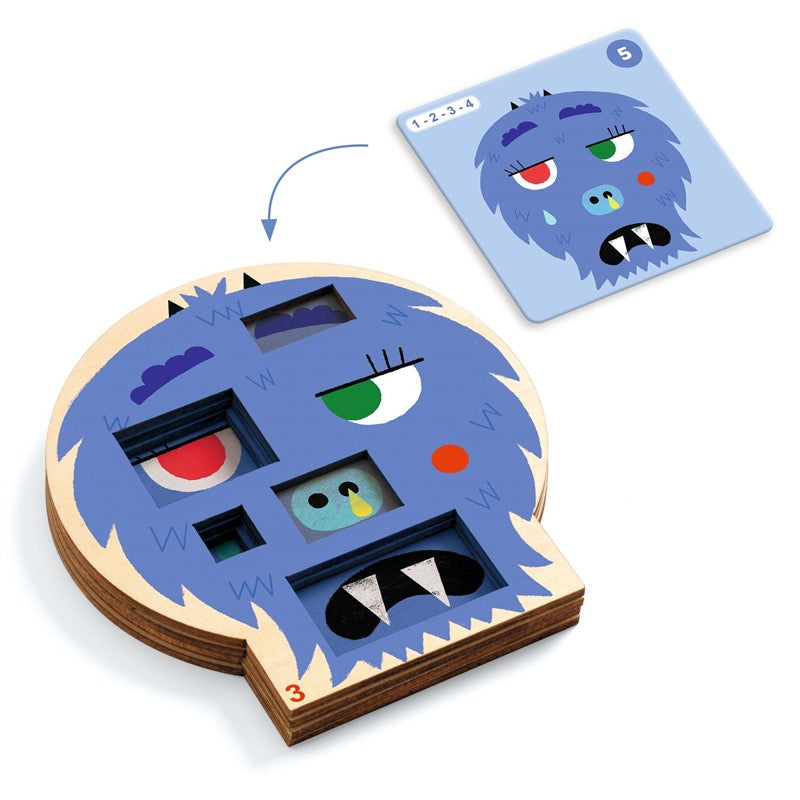 Sologic Crazy Faces - Djeco