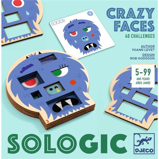 Sologic Crazy Faces - Djeco