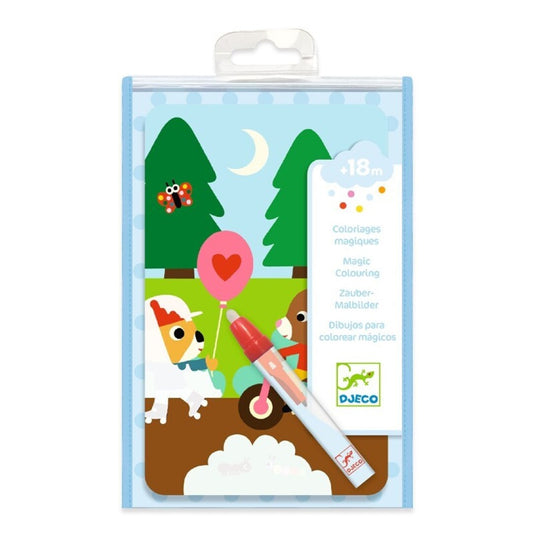 Colorea con agua mágico, En el parque - Djeco