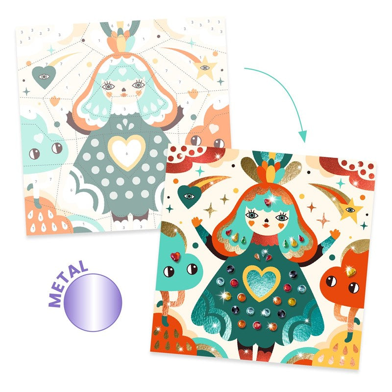 Cuadros de metal, Armonía - Djeco