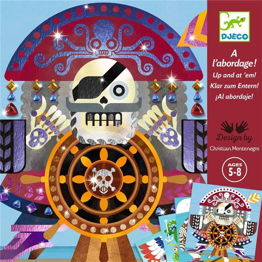 Cuadros de metal, ¡Al abordaje! - Djeco