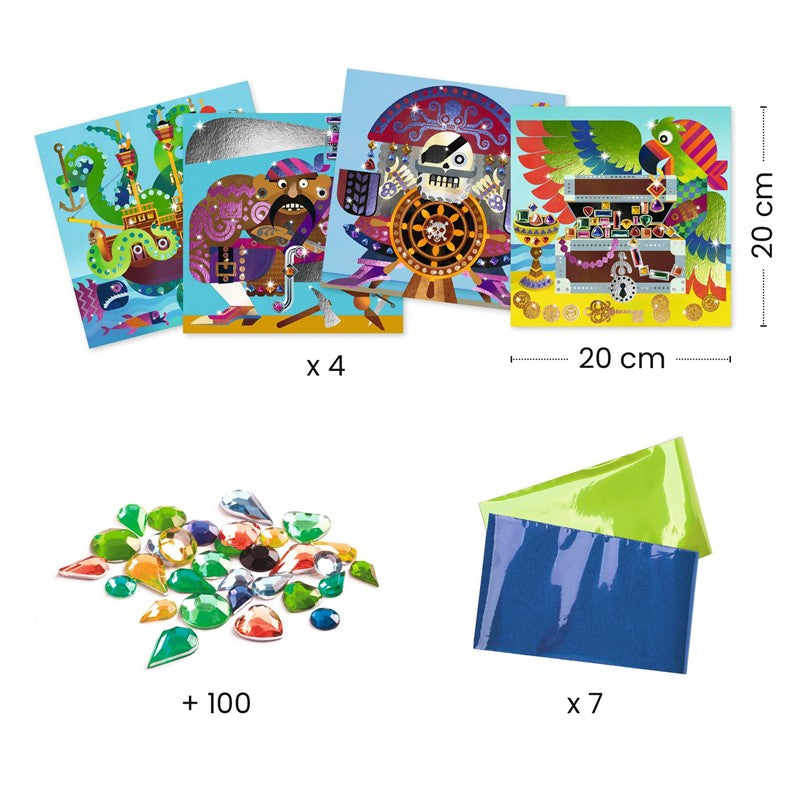 Cuadros de metal, ¡Al abordaje! - Djeco