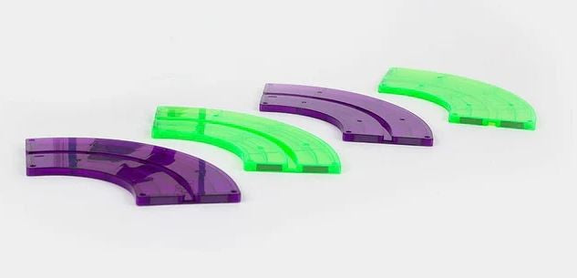 Imanix pista cuarto de curva 4 piezas - Braintoys